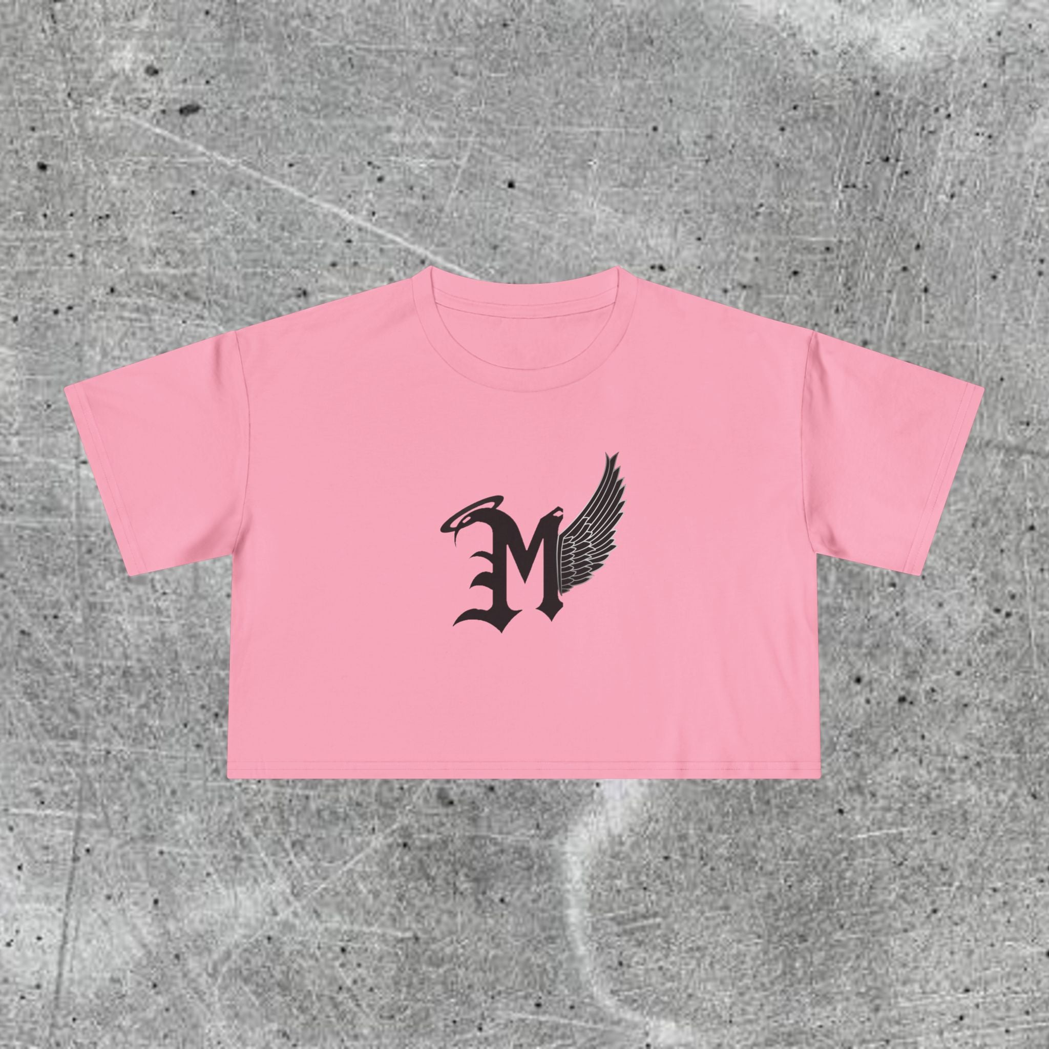 LARGE LOGO WOMEN’S CROP TEE