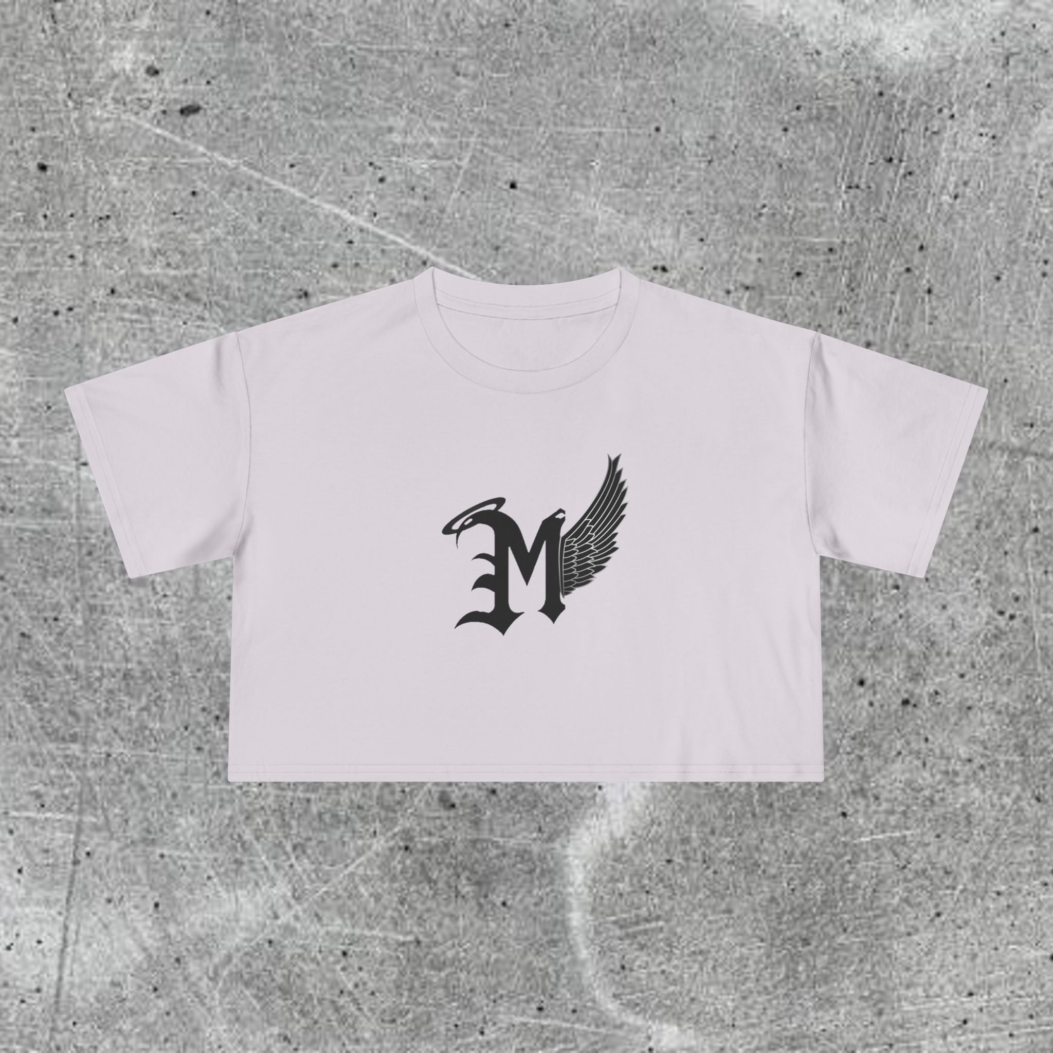 LARGE LOGO WOMEN’S CROP TEE