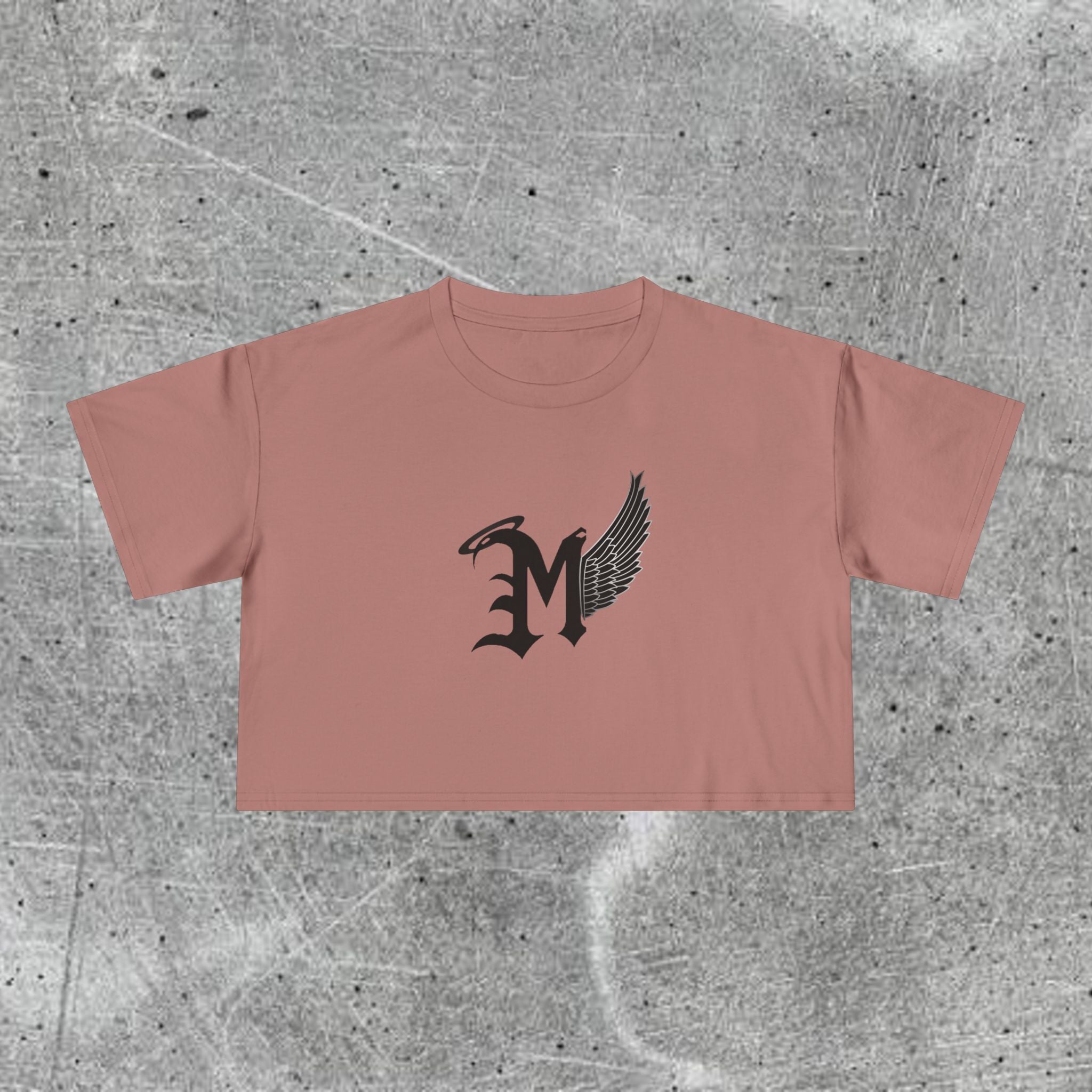 LARGE LOGO WOMEN’S CROP TEE