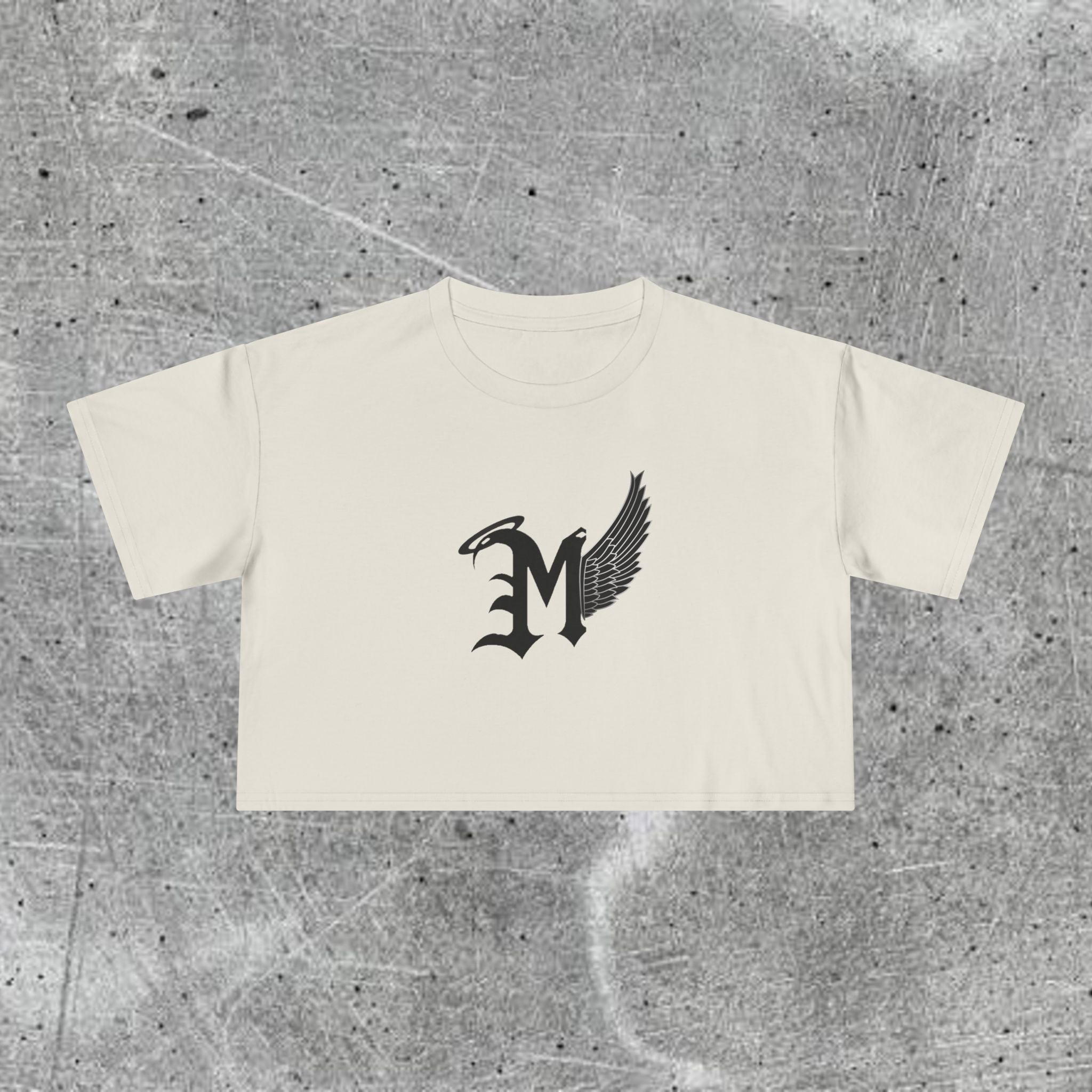 LARGE LOGO WOMEN’S CROP TEE