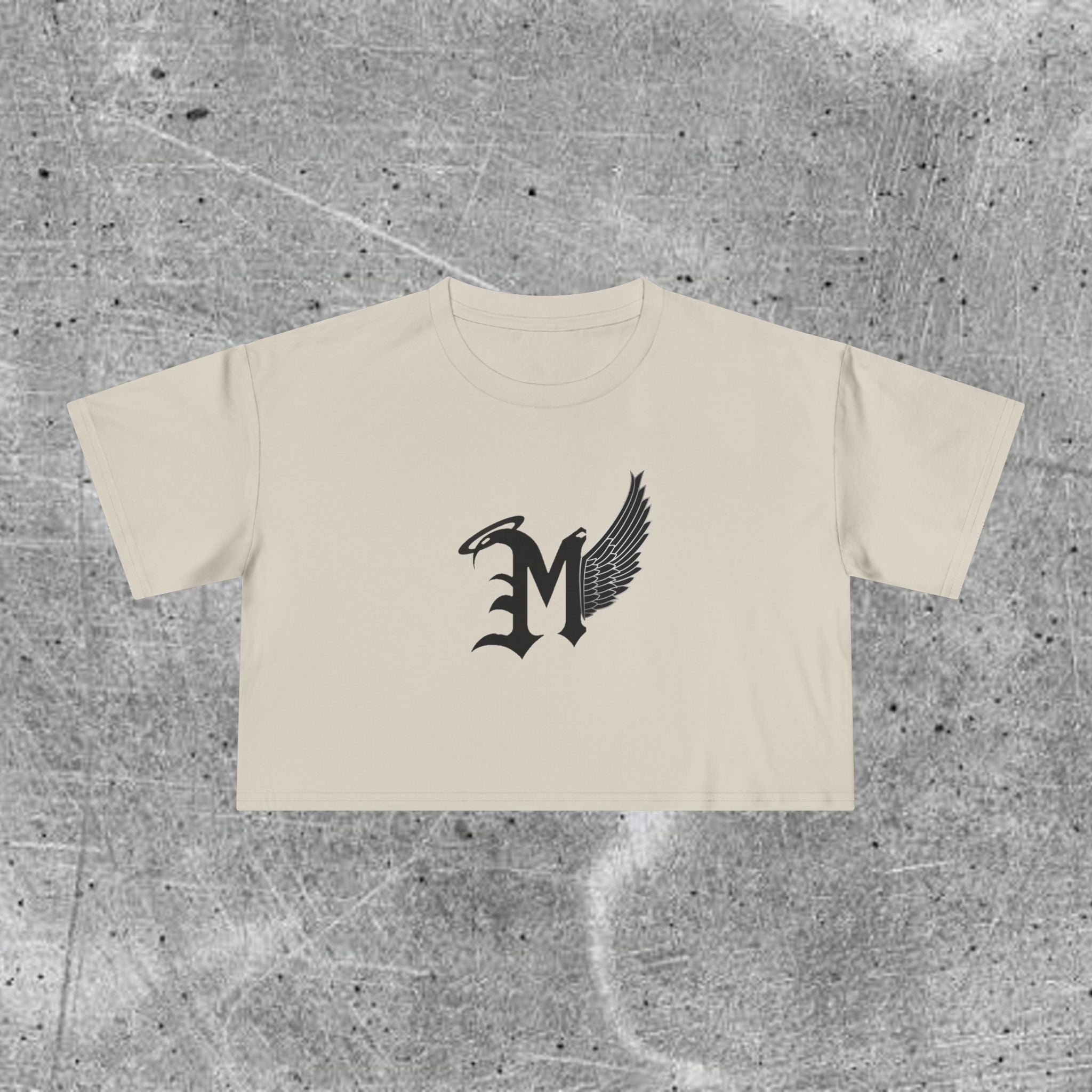 LARGE LOGO WOMEN’S CROP TEE