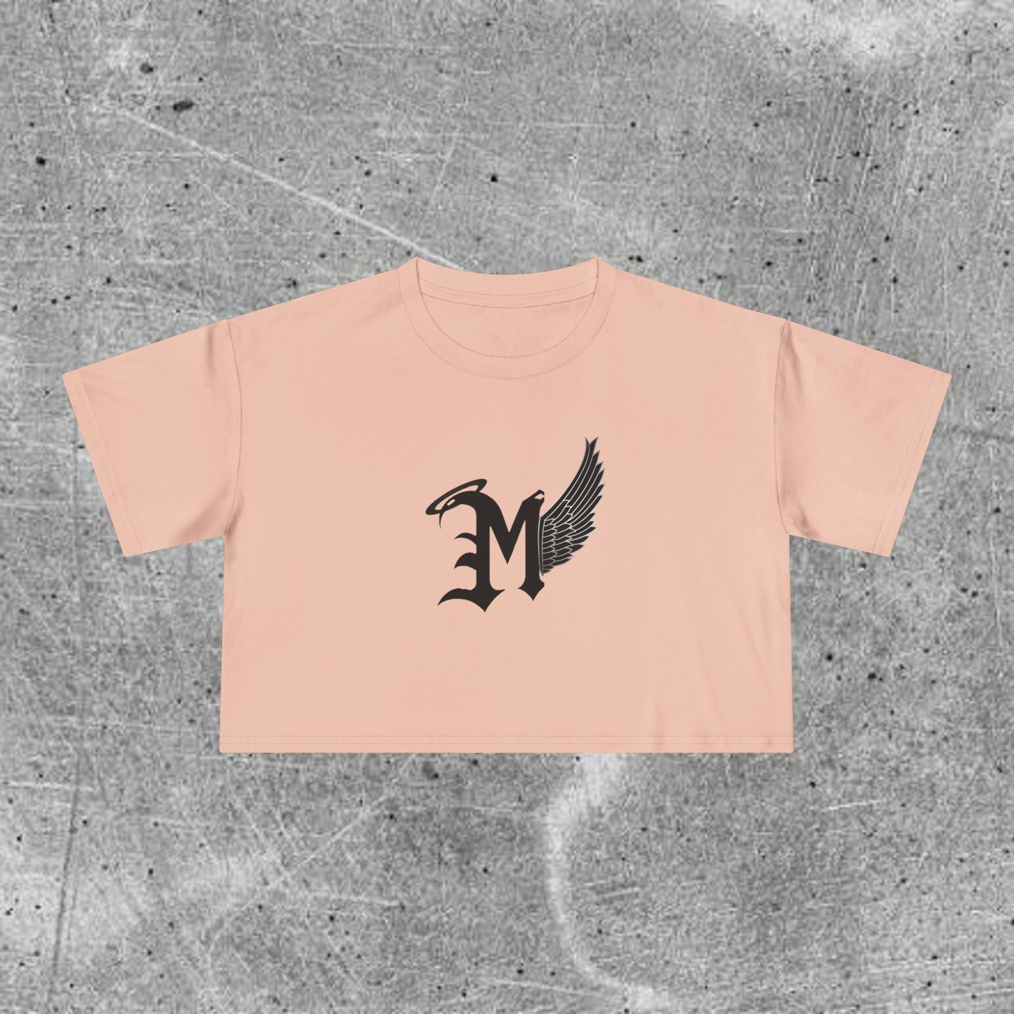 LARGE LOGO WOMEN’S CROP TEE