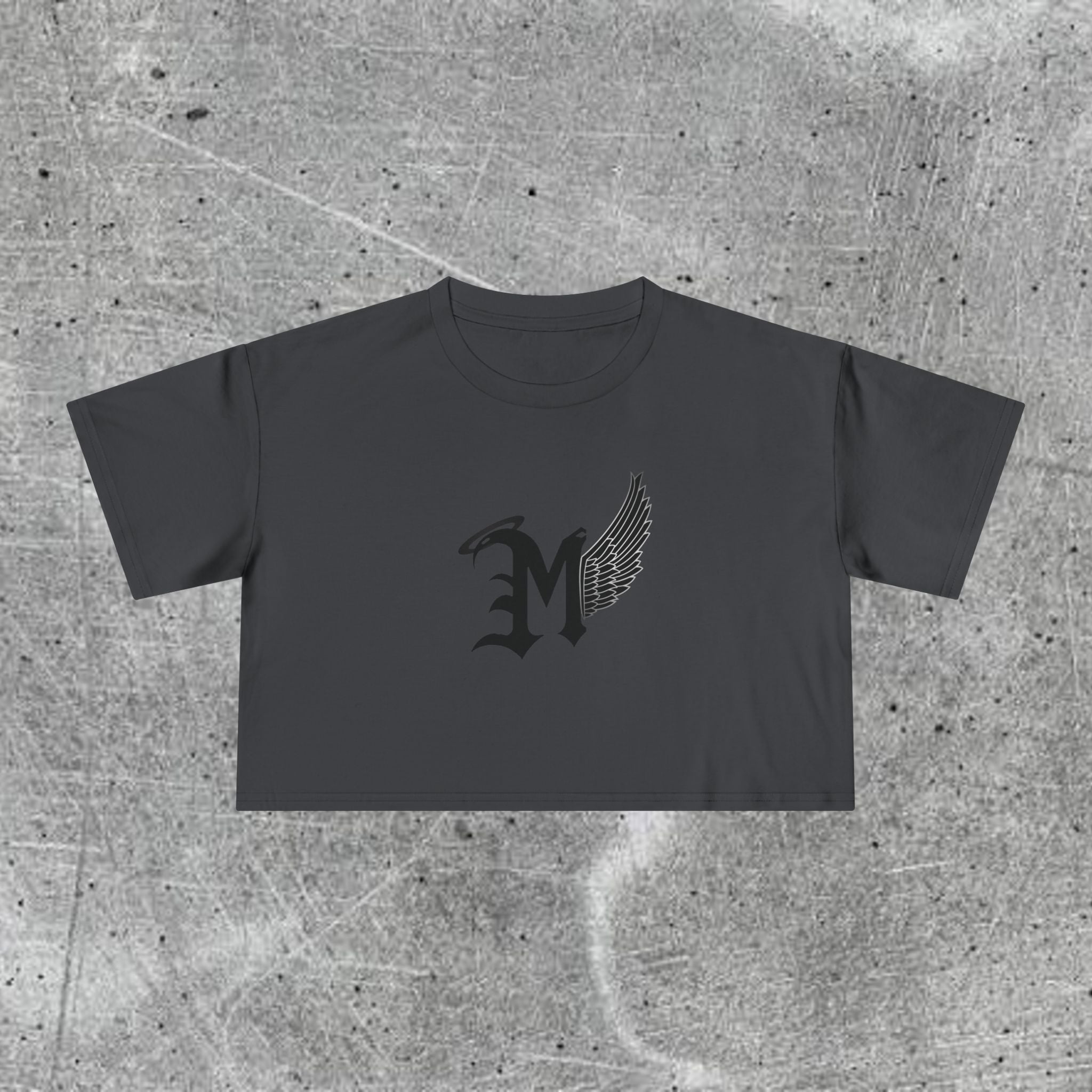 LARGE LOGO WOMEN’S CROP TEE