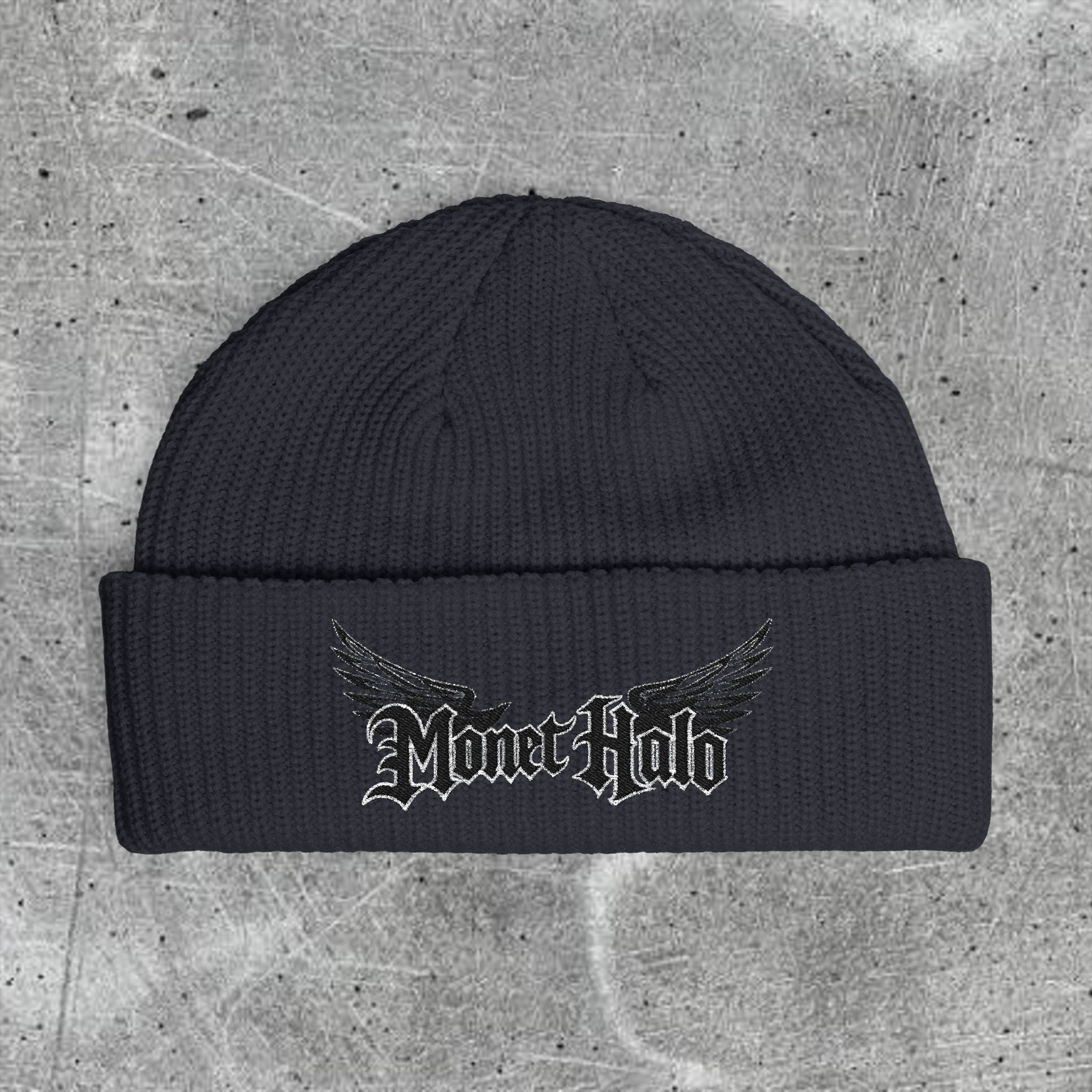 MONET HALO LOGO BEANIE